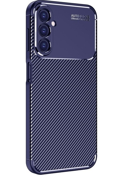Samsung Galaxy A14 Uyumlu Kılıf Zore Negro Silikon Kapak, Lacivert