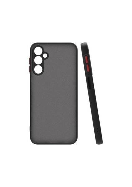 Samsung Galaxy A15 Uyumlu Kılıf Zore Hux Kapak, Siyah