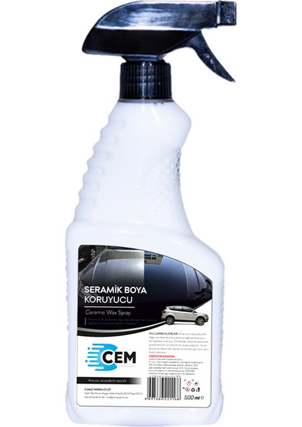 Cem Car Care Seramik Boya Koruyucu Sprey 500 ml