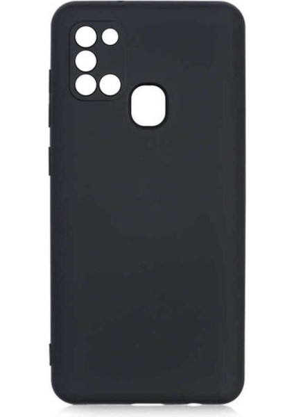 Samsung Galaxy A21S Uyumlu Kılıf Zore Mara Lansman Kapak, Siyah