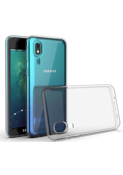 Samsung Galaxy A2 Core Uyumlu Kılıf Zore Süper Silikon Kapak