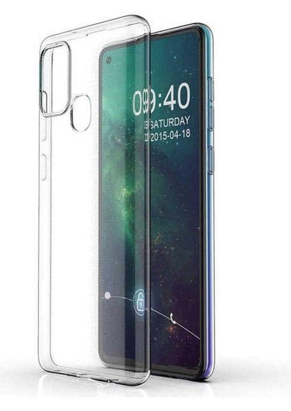 Samsung Galaxy A21S Uyumlu Kılıf Zore Süper Silikon Kapak