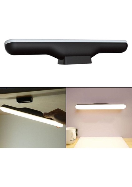 Şarjlı LED Işık Mıknatıslı LED Aplik 3 Farklı Işık Şarjlı Martı Ledli Aplik Siyah Hero LED Lamba modelleri