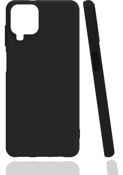 Samsung Galaxy A22 4g Uyumlu Kılıf Zore Biye Silikon, Siyah