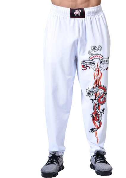 Oversize Şalvar Kesim Dragon Eşofman Altı Bgsm 1273