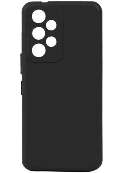 Samsung Galaxy A23 Uyumlu Kılıf Zore Biye Silikon, Siyah