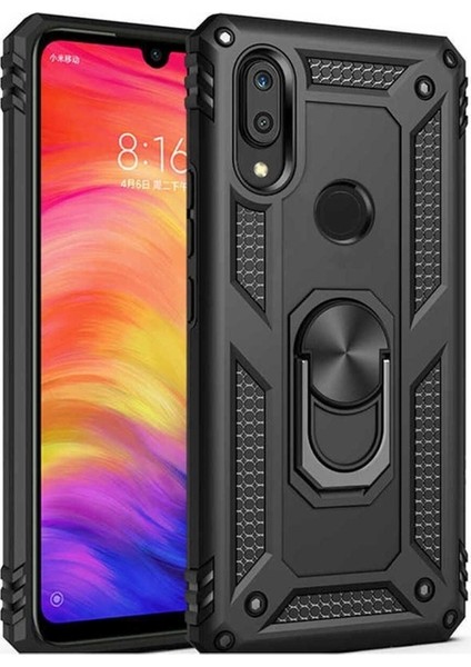 Samsung Galaxy A30 Uyumlu Kılıf Zore Vega Kapak, Siyah