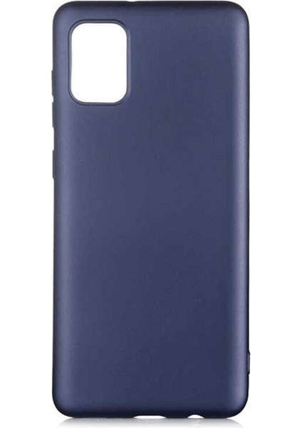 Samsung Galaxy A31 Uyumlu Kılıf Zore Premier Silikon Kapak, Lacivert