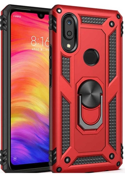 Samsung Galaxy A30 Uyumlu Kılıf Zore Vega Kapak, Kırmızı