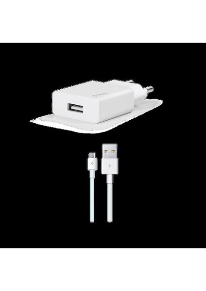 2SCS20MB Şarj Cihazı+Mıc.usb Kablo