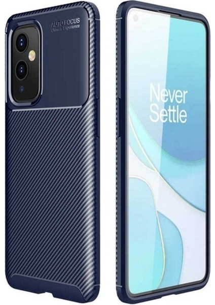 Oneplus 9 Uyumlu Kılıf Zore Negro Silikon Kapak, Lacivert