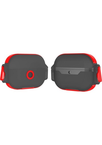 Apple Air Pods Pro Uyumlu Zore Airbag 34 Darbelere Karşı Dayanıklı Kılıf, Kırmızı