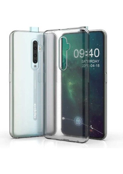 Oppo Reno 2z Uyumlu Kılıf Zore Süper Silikon Kapak