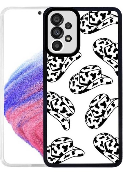 Samsung Galaxy A33 5g Uyumlu Kılıf Zore M-Fit Desenli Kapak, Hat No5
