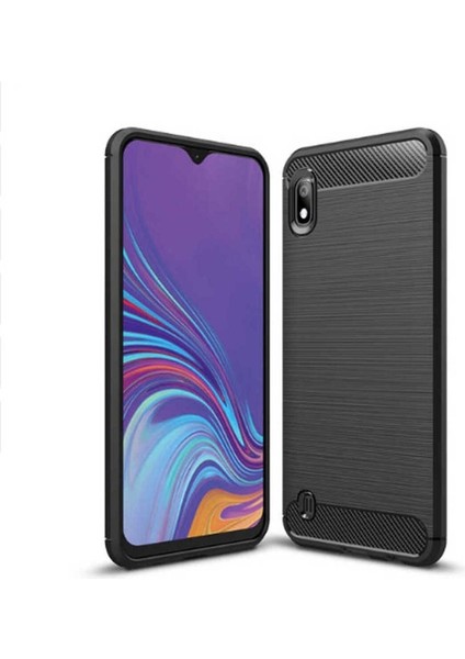 Samsung Galaxy A10 Uyumlu Kılıf Zore Room Silikon Kapak, Siyah