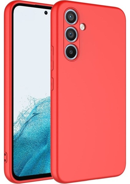 Samsung Galaxy A14 Uyumlu Kılıf Zore Mara Lansman Kapak, Kırmızı