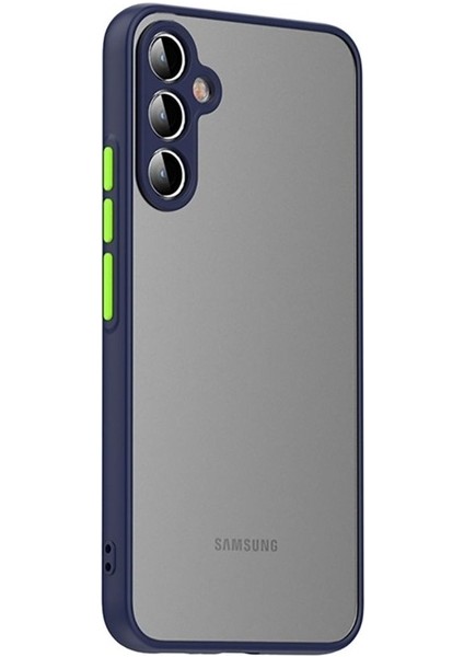 Samsung Galaxy A14 Uyumlu Kılıf Zore Hux Kapak, Lacivert