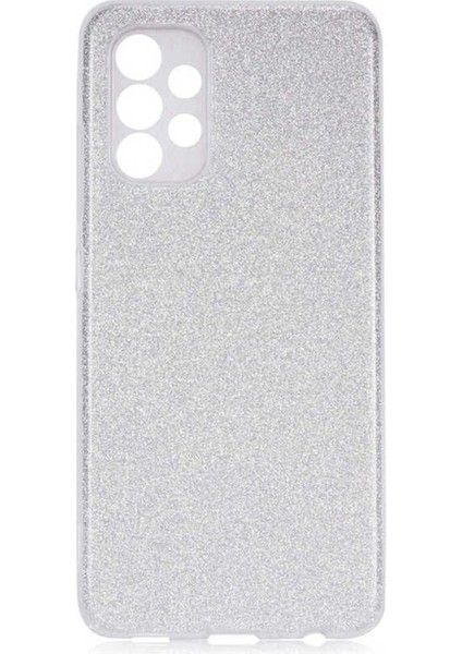 Samsung Galaxy A33 5g Uyumlu Kılıf Zore Shining Silikon, Gri