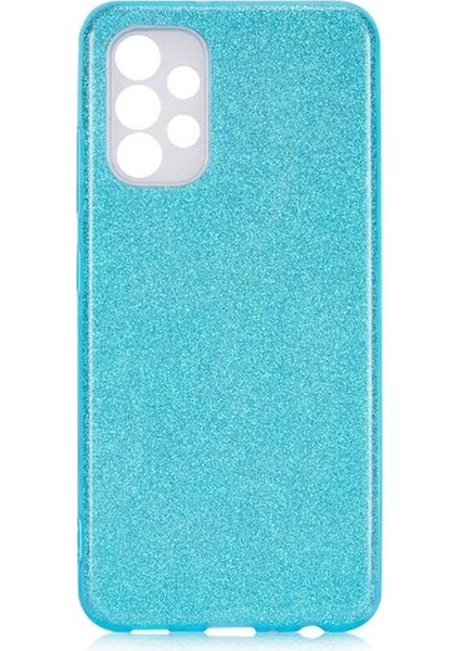 Samsung Galaxy A33 5g Uyumlu Kılıf Zore Shining Silikon, Mavi