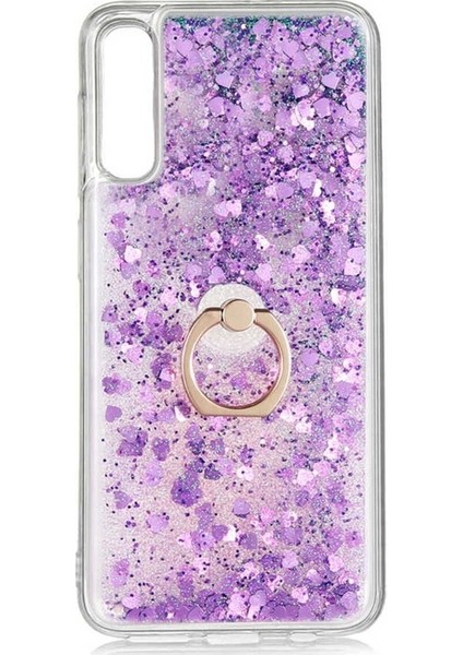 Samsung Galaxy A50 Uyumlu Kılıf Zore Milce Kapak, Mor