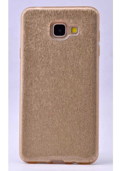Samsung Galaxy A5 2017 Uyumlu Kılıf Zore Shining Silikon, Gold