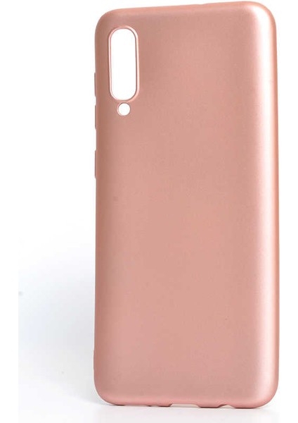 Samsung Galaxy A50 Uyumlu Kılıf Zore Premier Silikon Kapak, Rose Gold