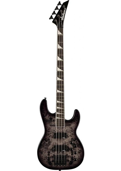 Js Concert Bass JS3P Amaranth Klavye Transparent Black Bas Gitar