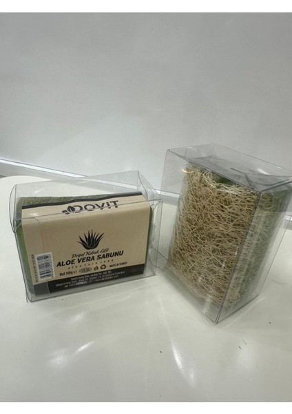 Aloe Vera Doğal Kabak Lifli Sabun 110GR