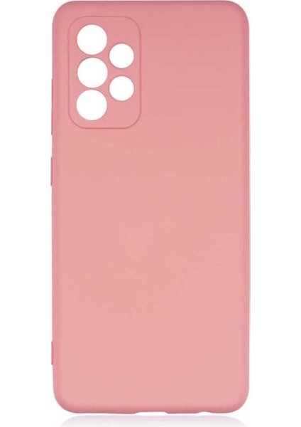 Samsung Galaxy A52 Uyumlu Kılıf Zore Mara Lansman Kapak, Pembe Açık