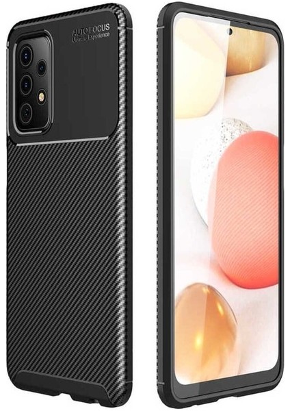 Samsung Galaxy A52 Uyumlu Kılıf Zore Negro Silikon Kapak, Siyah