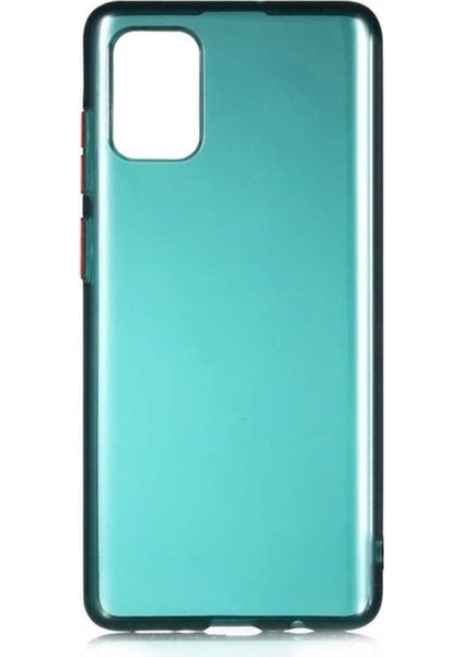 Samsung Galaxy A71 Uyumlu Kılıf Zore Bistro Kapak, Koyu Yeşil