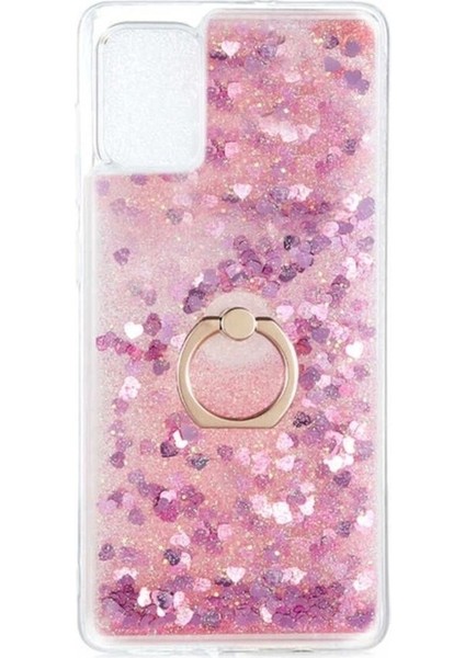 Samsung Galaxy A71 Uyumlu Kılıf Zore Milce Kapak, Pembe
