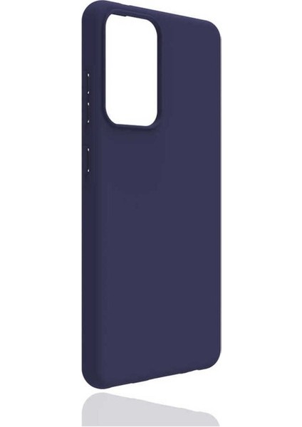 Samsung Galaxy A72 Uyumlu Kılıf Zore Biye Silikon, Lacivert