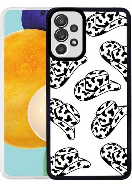 Samsung Galaxy A72 Uyumlu Kılıf Zore M-Fit Desenli Kapak, Hat No5