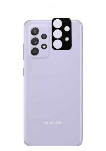 Samsung Galaxy A72 Uyumlu Zore 3D Kamera Camı