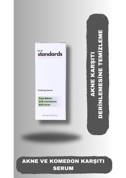 Sivilce ve Komedon Karşıtı Salix Alba Niacinamide Serum