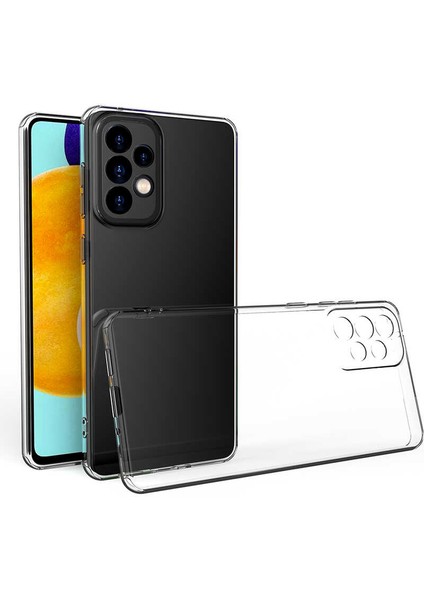Samsung Galaxy A73 Uyumlu Kılıf Kamera Korumalı Süper Silikon Kapak