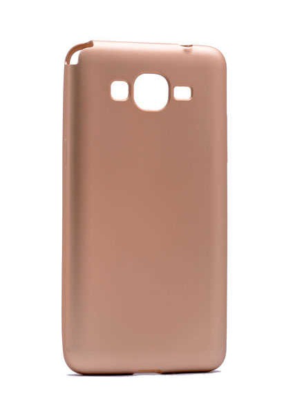 Samsung Galaxy Grand Prime G530 Uyumlu Kılıf Premier Silikon Kapak, Gold