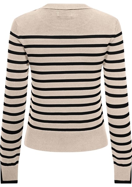 Onlkalana Çizgili Bisiklet Yaka Triko Bayan Triko 15331331 fiyatları