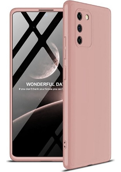 Samsung Galaxy A91 (S10 Lite) Uyumlu Kılıf Ays Kapak, Rose Gold