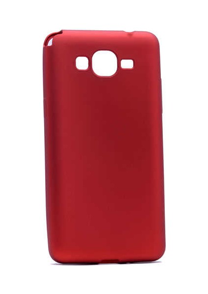 Samsung Galaxy J2 Prime Uyumlu Kılıf Premier Silikon Kapak, Kırmızı