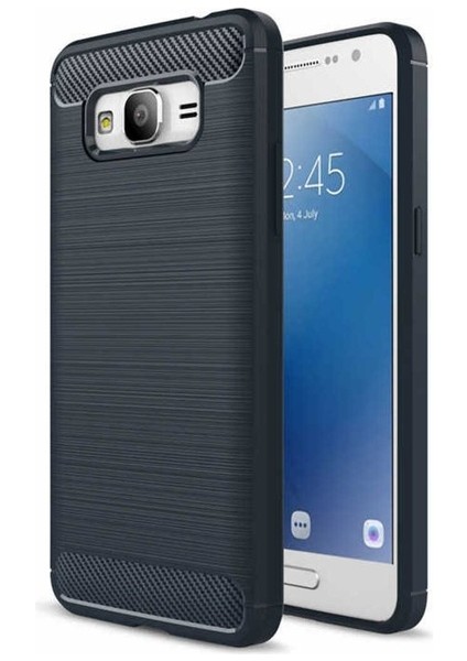 Samsung Galaxy J2 Prime Uyumlu Kılıf Room Silikon Kapak, Lacivert