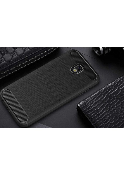 Samsung Galaxy J5 Pro Uyumlu Kılıf Room Silikon Kapak, Siyah