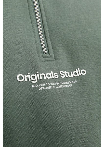 Originals Jorvesterbro Yarım Fermuarlı Relaxed Fit Sweat Erkek Sweat 12241777 fırsatları