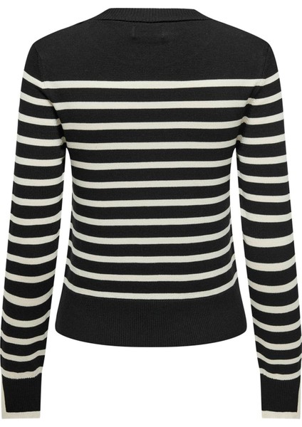 Onlkalana Çizgili Bisiklet Yaka Triko Bayan Triko 15331331 fiyatları