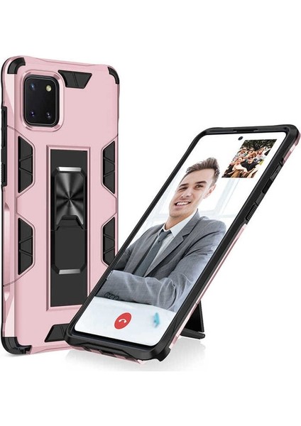 Samsung Galaxy A81 (Note 10 Lite) Uyumlu Kılıf Volve Kapak, Rose Gold
