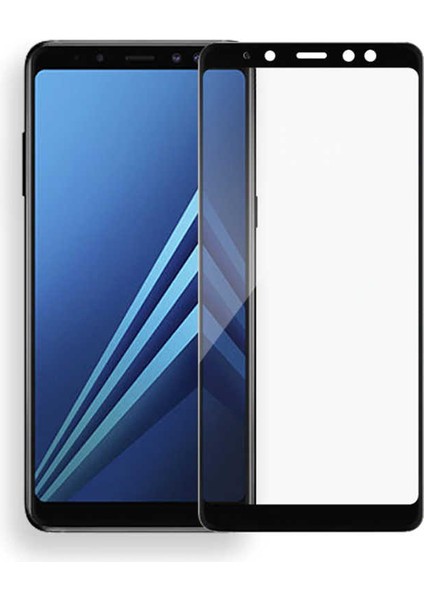 Samsung Galaxy J4 Plus Uyumlu Kenarları Kırılmaya Dayanıklı Cam Ekran Koruyucu