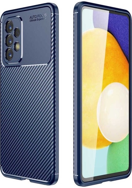 Samsung Galaxy A73 Uyumlu Kılıf Negro Silikon Kapak, Lacivert