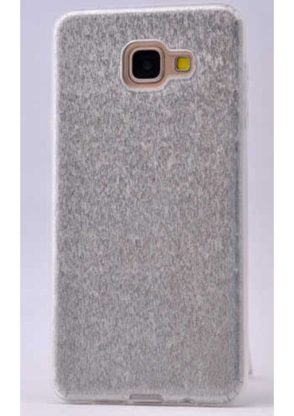 Samsung Galaxy J7 Prime Uyumlu Kılıf Shining Silikon, Gümüş