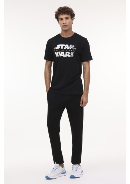 ml Starwars 11LSN1011 4fx Siyah Erkek Kısa Kol T-Shirt modelleri